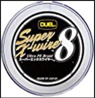 DUEL(デュエル) PEライン スーパーエックスワイヤー8 (Super X-wire 8) 0.6号/0.8号/1.0号/1.2号/1.5号/2.0号/2.5号/3.0号 1.0m×5色 ホワイトマーキング